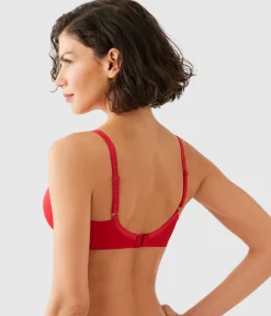 Wacoal Seamless|T-Shirt * La Femme Underwire T-Shirt Bra Equestrian Red