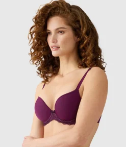Wacoal Seamless|T-Shirt * La Femme Underwire T-Shirt Bra Winter Bloom