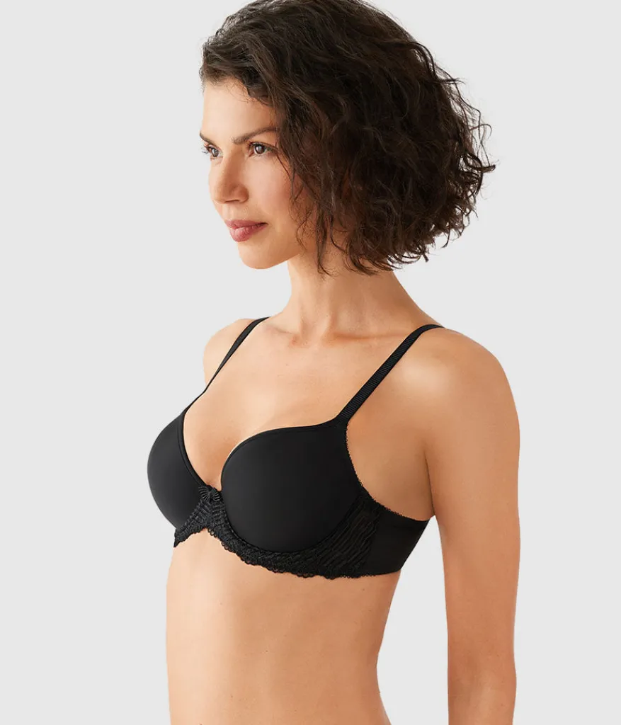 Wacoal Seamless|T-Shirt * La Femme Underwire T-Shirt Bra Black