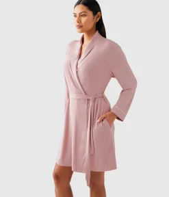 Wacoal Tops|Pajamas * eae to ounge Robe Blush Pink