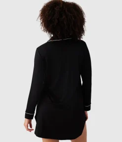 Wacoal Tops|Pajamas * eae to ounge eephirt Black