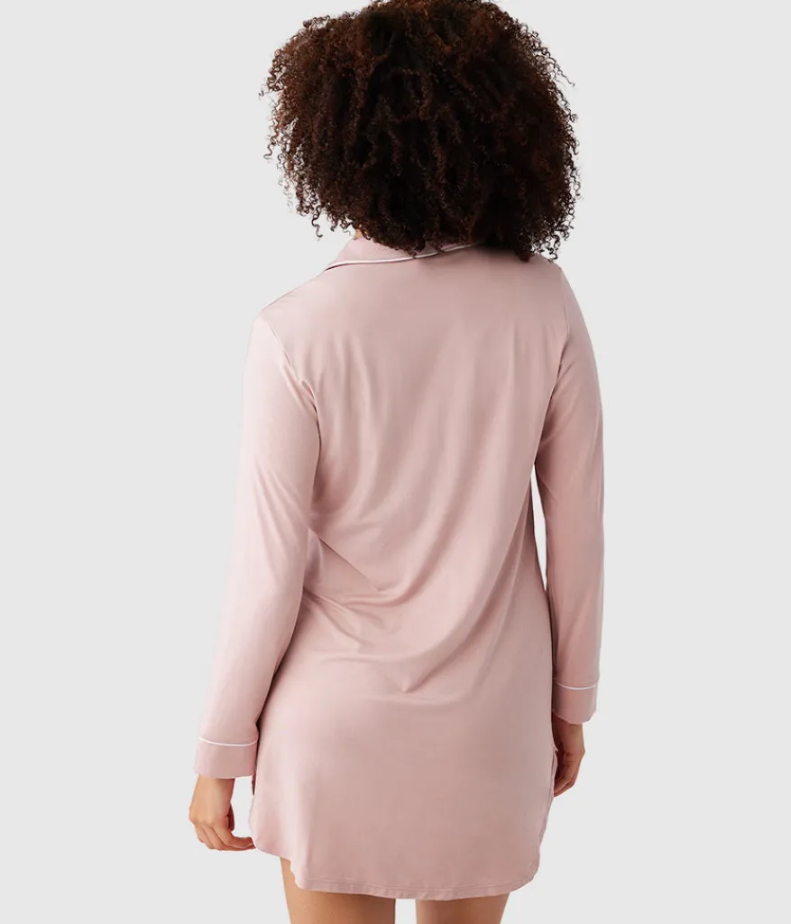 Wacoal Tops|Pajamas * eae to ounge eephirt Blush Pink