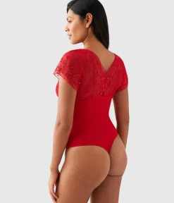 Wacoal Chemises & Bodysuits * ifted In uxury Bodyuit Equestrian Red