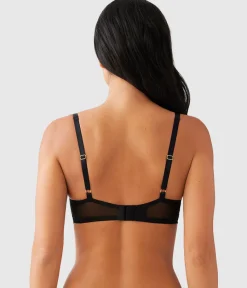 Wacoal Unlined|Underwire * Midnight Soiree Underwire Bra Caviar