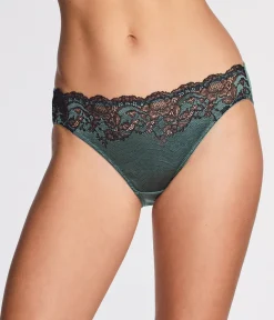 Wacoal Panties|Bikini * odern Affair Bikini Silver Pine/Black