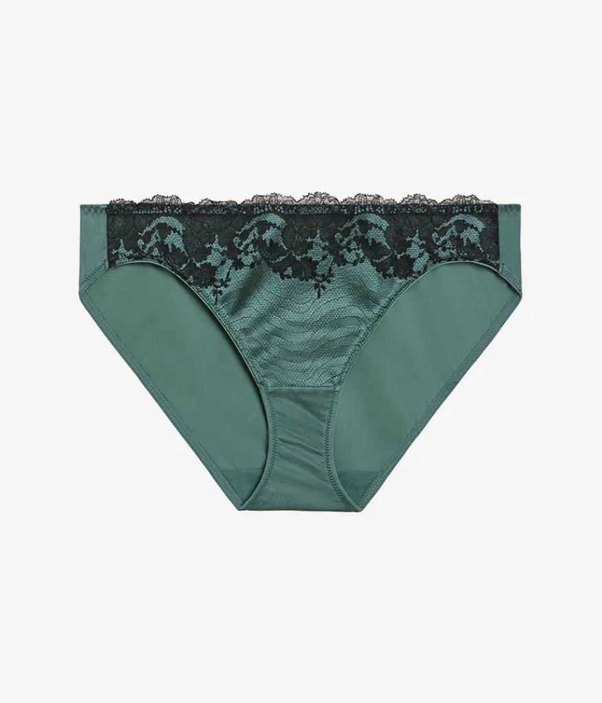 Wacoal Panties|Bikini * odern Affair Bikini Silver Pine/Black