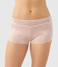 Wacoal Panties|Boyshort * odern Affair Boyhort Rose Dust/Angel Wing
