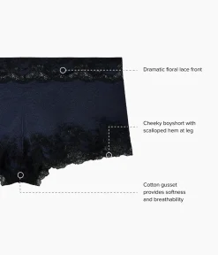 Wacoal Panties|Boyshort * odern Affair Boyhort Night Sky/Black