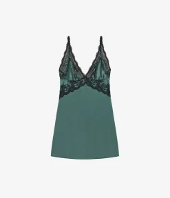 Wacoal Chemises & Bodysuits * odern Affair Cheie Silver Pine/Black