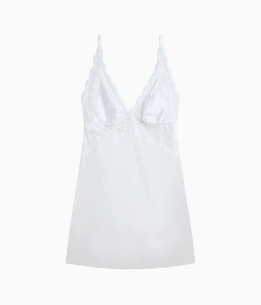 Wacoal Chemises & Bodysuits * odern Affair Cheie White