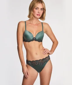 Wacoal Bras|T-Shirt * Modern Affair T-Shirt Bra Silver Pine/Black