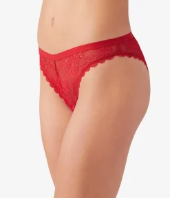Wacoal Tanga/Cheeky * No tring Attached Cheeky Crimson Red