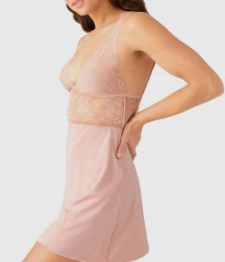 Wacoal Chemises & Bodysuits * No tring Attached Cheie Blush Pink