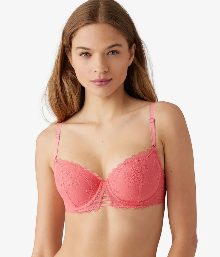 Wacoal Lace|Bras * No Strings Attached Contour Bra Tea Rose