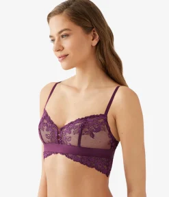 Wacoal Unlined|Bras * Opening Act Braette Potent Purple