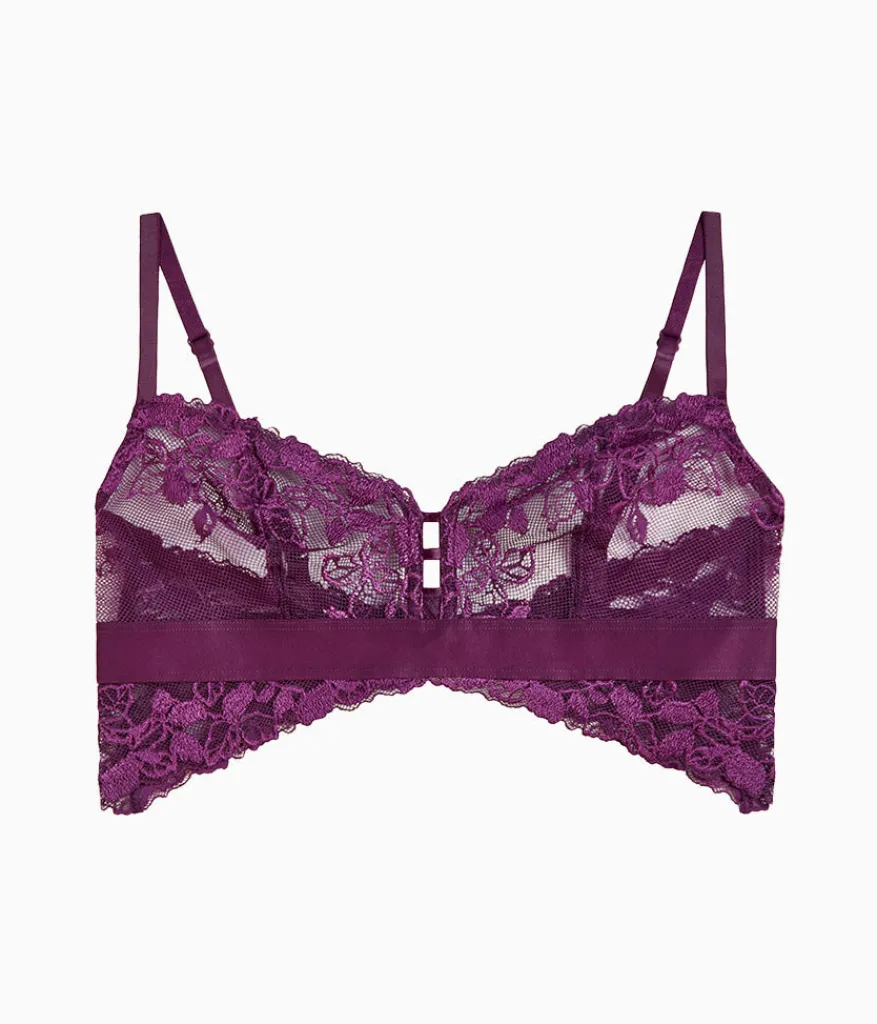 Wacoal Unlined|Bras * Opening Act Braette Potent Purple