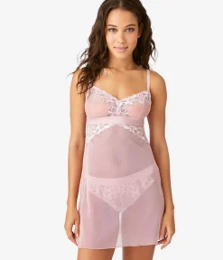 Wacoal Chemises & Bodysuits * Opening Act Cheie Blush Pink