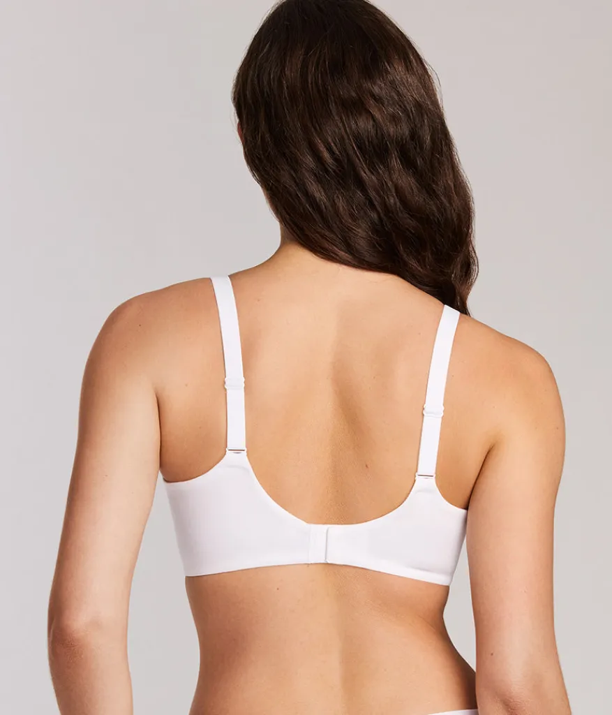 Wacoal Full Figure|Unlined * Perfect Primer Full Figure Underwire Bra White