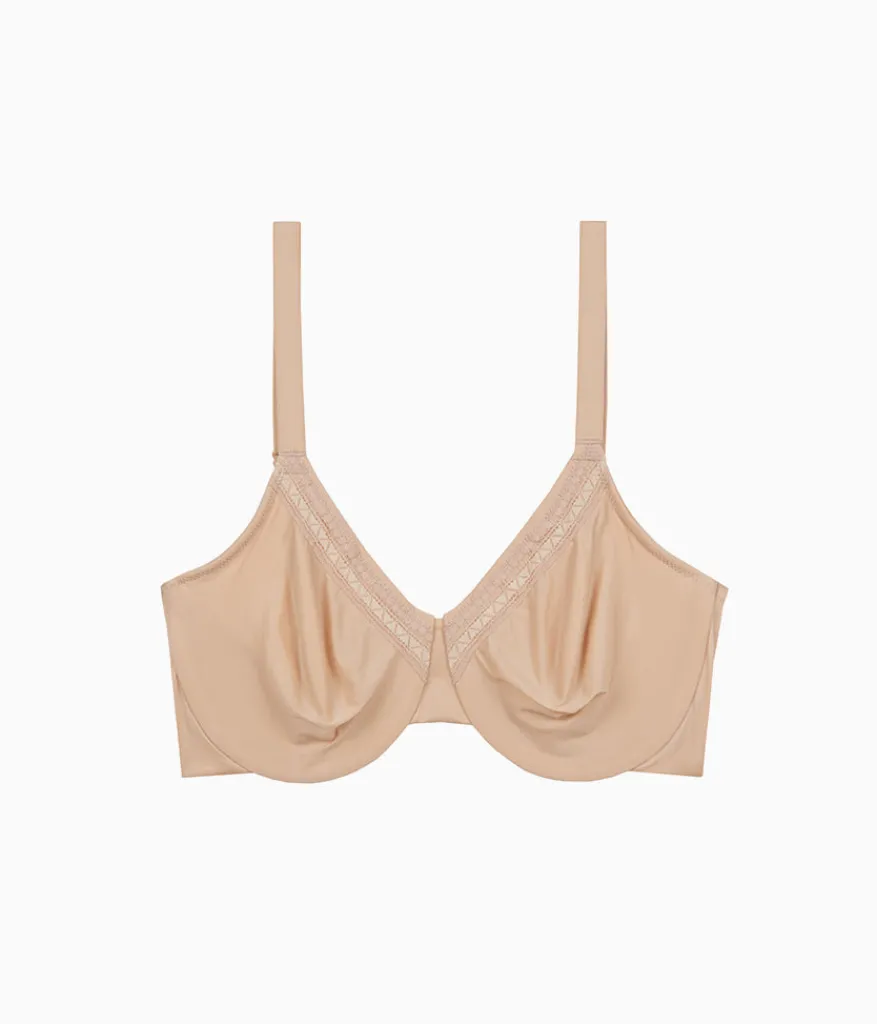 Wacoal Full Figure|Seamless * Perfect Primer Full Figure Underwire Bra Sand