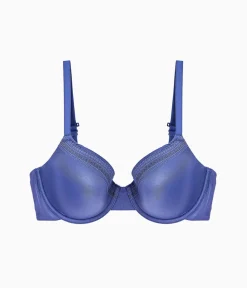 Wacoal Seamless|Underwire * Perfect Primer Underwire T-Shirt Bra Skipper Blue