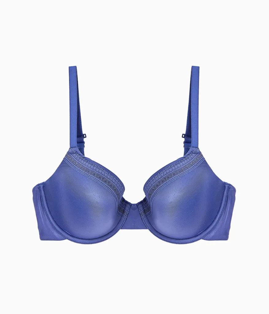 Wacoal Seamless|Underwire * Perfect Primer Underwire T-Shirt Bra Skipper Blue