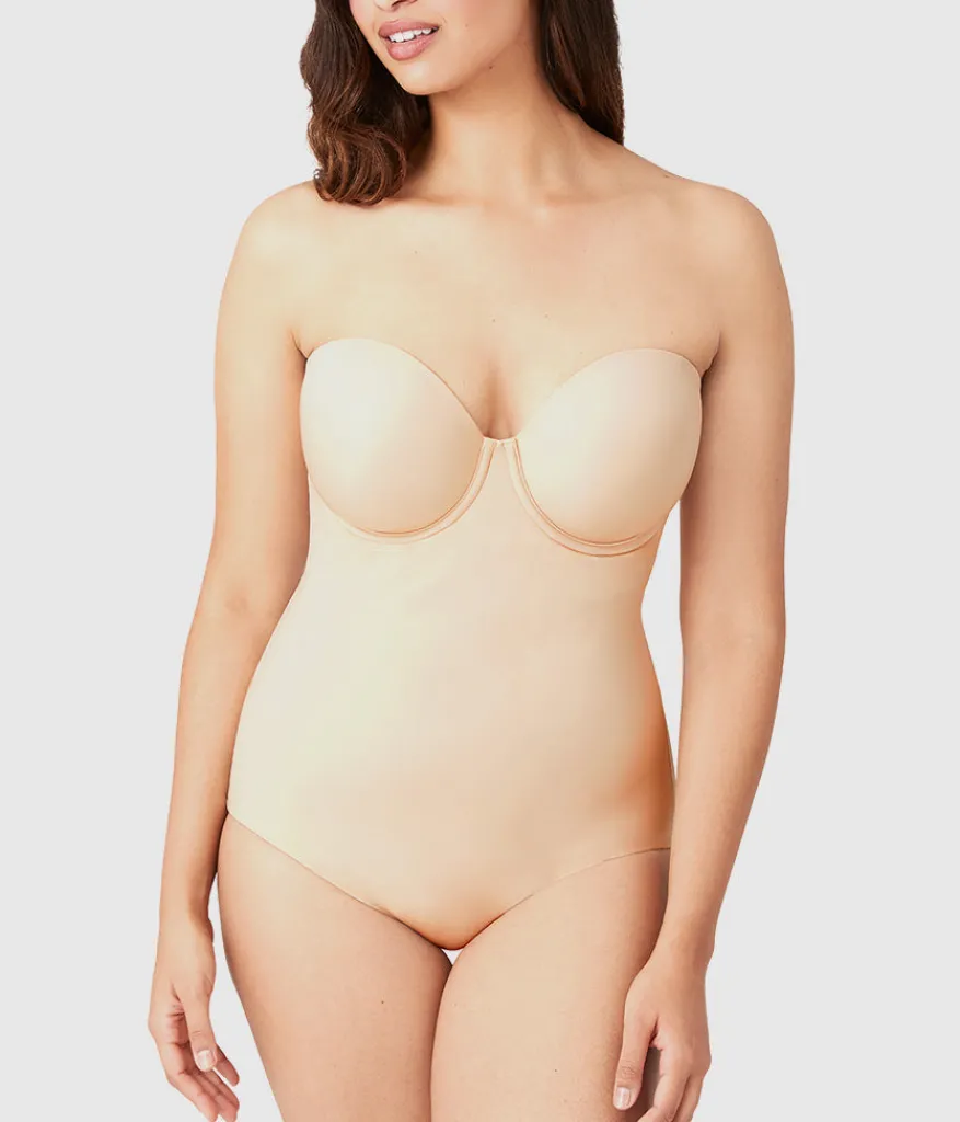 Wacoal Body Briefers|Strapless * Red Carpet™ Strapless Shaping Body Briefer Sand