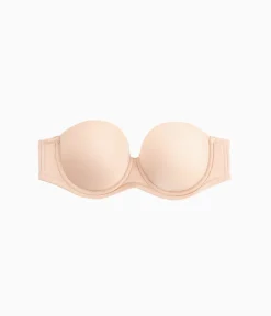 Wacoal Full Figure|Strapless * Red Carpet™ Strapless Underwire Bra Sand
