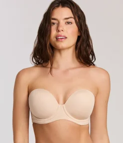 Wacoal Full Figure|Strapless * Red Carpet™ Strapless Underwire Bra Sand