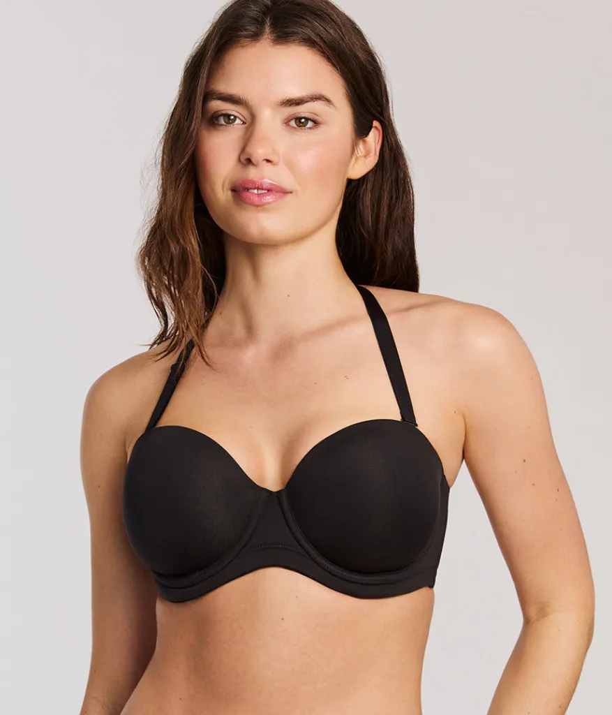 Wacoal Full Figure|Strapless * Red Carpet™ Strapless Underwire Bra Black