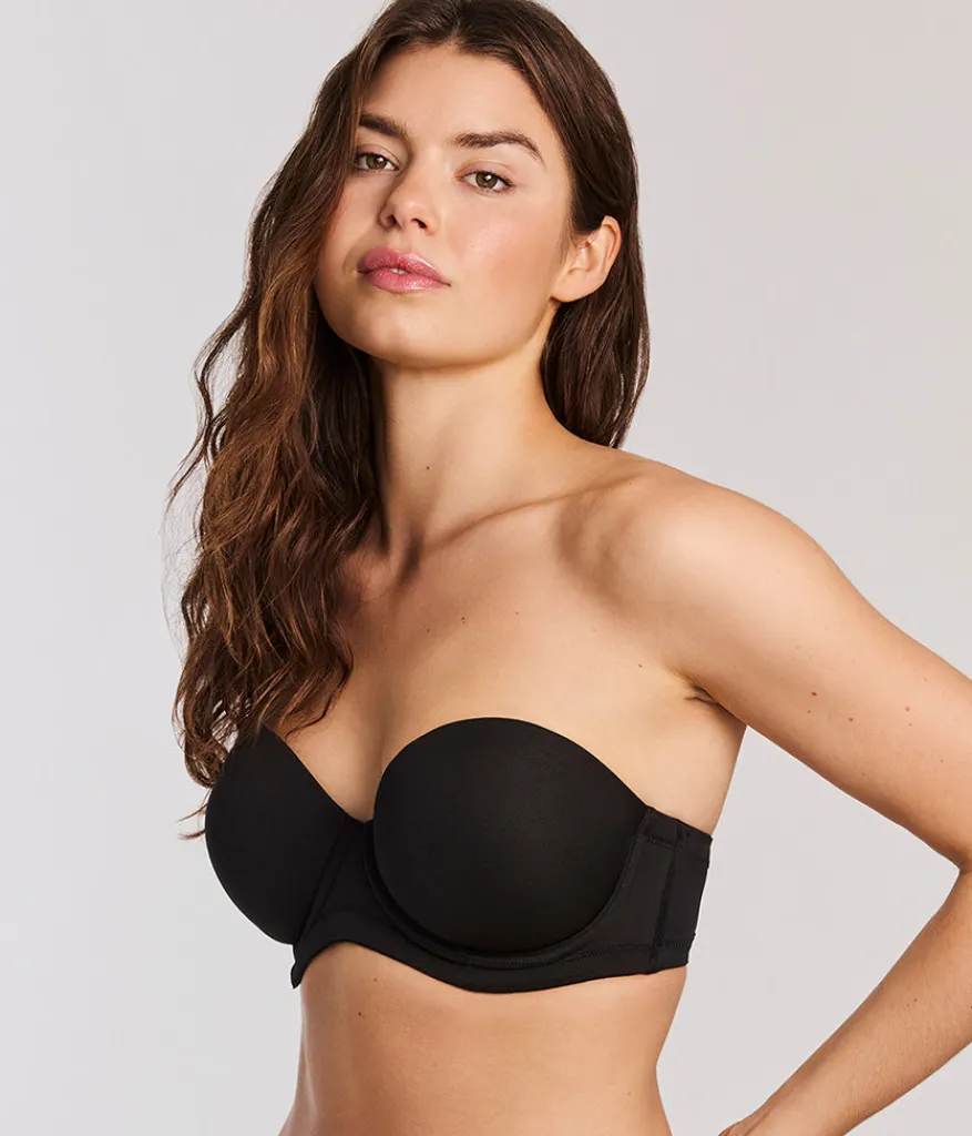 Wacoal Full Figure|Strapless * Red Carpet™ Strapless Underwire Bra Black
