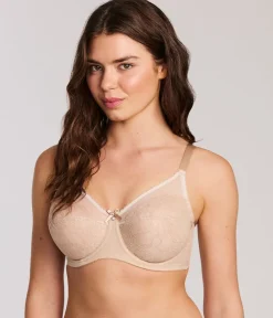 Wacoal Full Figure|Unlined * Retro Chic Full Figure Underwire Bra Toast
