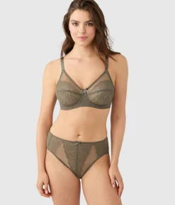 Wacoal Full Figure|Unlined * Retro Chic Full Figure Underwire Bra Bungee Cord
