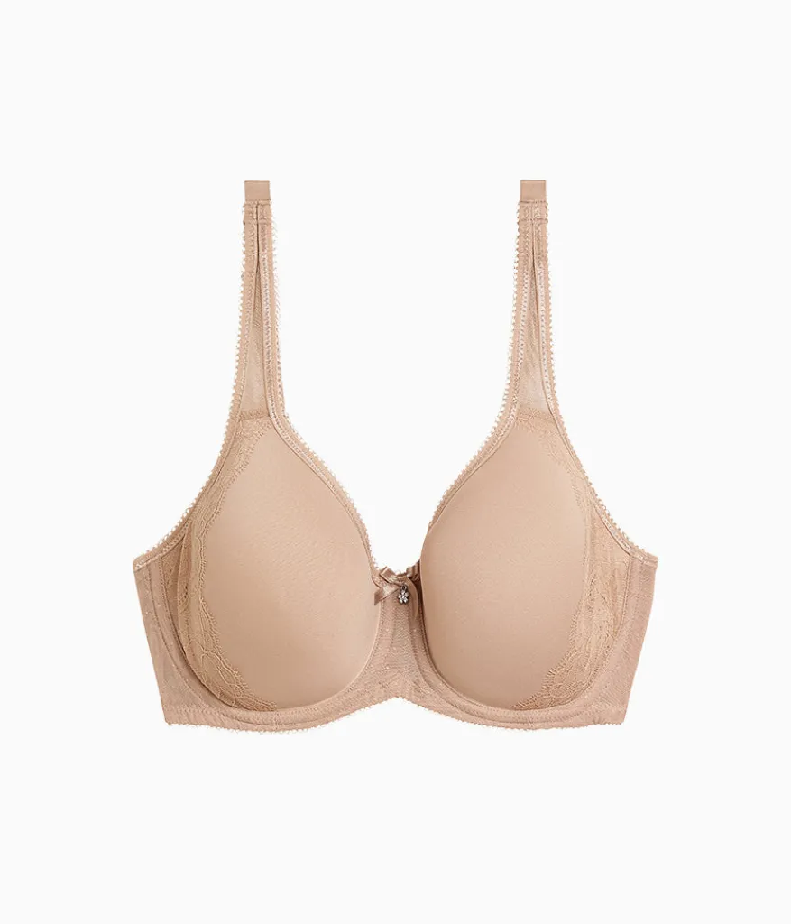 Wacoal Seamless|T-Shirt * Retro Chic Underwire T-Shirt Bra Toast