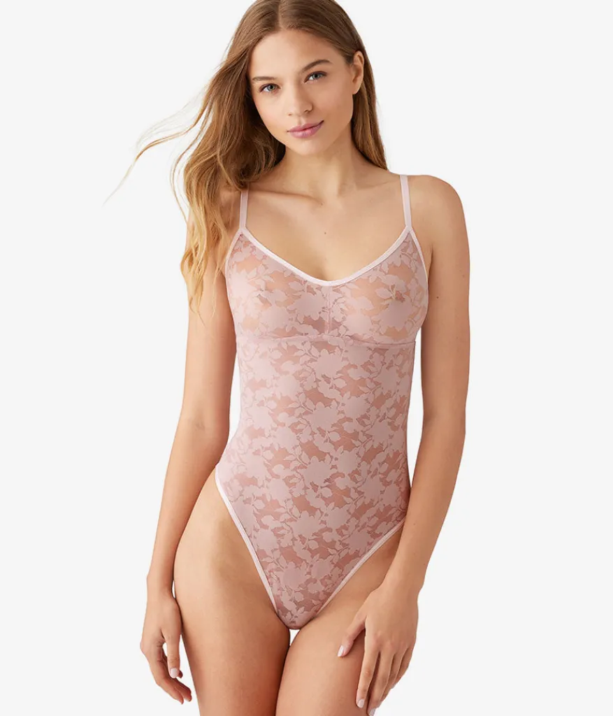 Wacoal Unlined|Chemises & Bodysuits * hadow cene Bodyuit Blush Pink