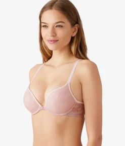 Wacoal Push Up|Bras * Shadow Scene Front Close Push Up Bra Blush Pink