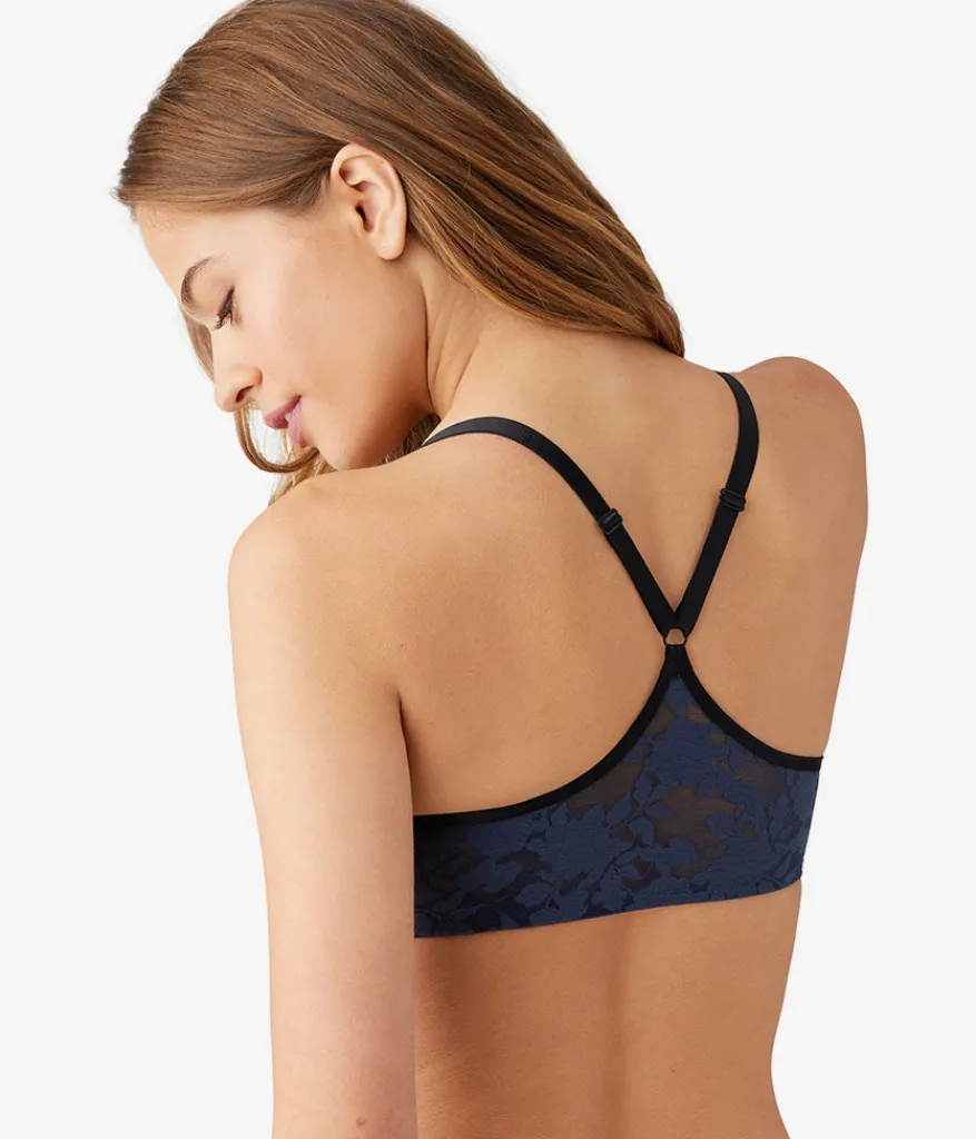 Wacoal Push Up|Bras * Shadow Scene Front Close Push Up Bra Mood Indigo