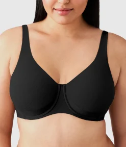 Wacoal Full Figure|Unlined * Shape Revelation® Pendulous Underwire Bra Black