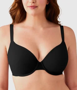 Wacoal Seamless|T-Shirt * Shape Revelation® Shallow Top Underwire T-Shirt Bra Black