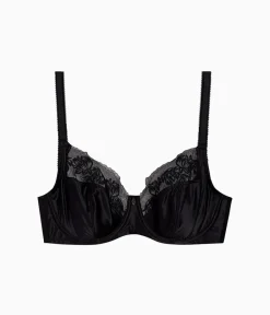 Wacoal Full Figure|Unlined * Side Note Underwire Bra Black