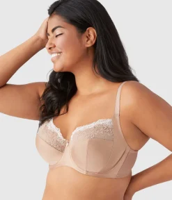 Wacoal Full Figure|Unlined * Side Note Underwire Bra Roebuck