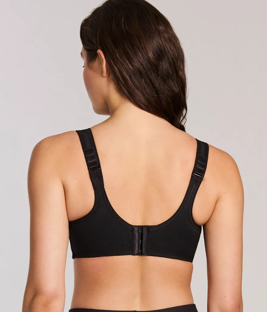 Wacoal Full Figure|Unlined * Simone Sport Underwire Bra Black