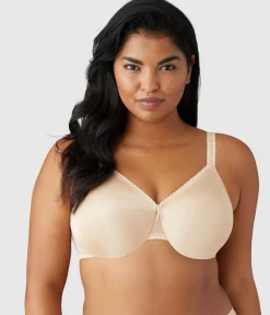 Wacoal Full Figure|Unlined * Simple Shaping Minimizer Bra Sand