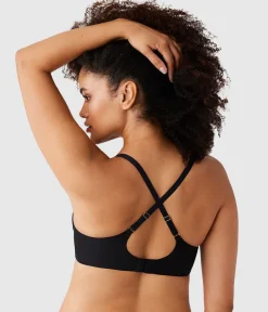 Wacoal Full Figure|Racerback/Convertible * Simply Done T-Shirt Bra Black