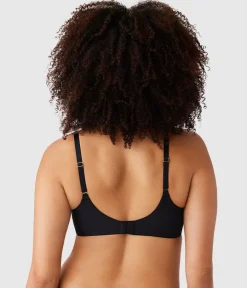 Wacoal Full Figure|Seamless * Simply Done Wire Free T-Shirt Bra Black