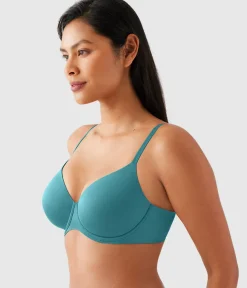 Wacoal Unlined|Seamless * Sleek Standard Underwire Bra Brittany Blue