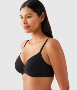 Wacoal Unlined|Seamless * Sleek Standard Underwire Bra Black
