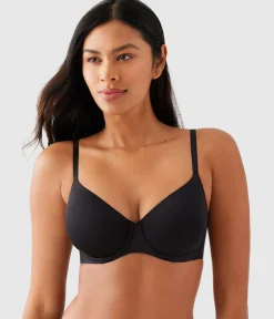 Wacoal Unlined|Seamless * Sleek Standard Underwire Bra Black