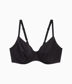 Wacoal Unlined|Seamless * Sleek Standard Underwire Bra Black