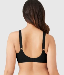 Wacoal Unlined|Seamless * Slimline Seamless Underwire Minimizer Bra Black