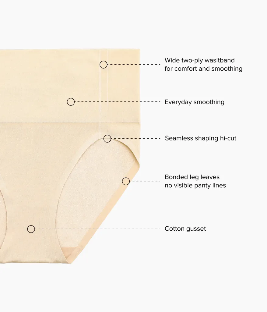 Wacoal Hi-Cut|Shaping Hi-Cut * ooth erie™ haping Hi-Cut Sand